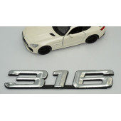 Bmw 316 Bagaj Krom ABS 3M 3D Yazı Logo Orjinal Ürün - 4