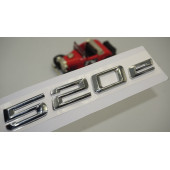 Bmw 520e Bagaj Krom Metal 3M 3D Yazı Logo - 1