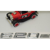 Bmw 520e Bagaj Krom Metal 3M 3D Yazı Logo - 5