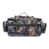 Çok Amaçlı Malzeme Çantası - Büyük - Orman Desen - 35021 - Balıkçı Çantası - Seyahat Çantası - 5