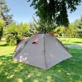 Iglo 4 Kişilik Çadır Argeus - Bagajlı Çift Tenteli - Otomatik Kurulum - ARG-204 - 4 Mevsim - 8