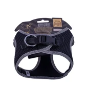 Doggie Havalı Dokuma Reflektörlü Küçük Irk Göğüs Tasması Siyah 30-34 cm (ARG-XS) thumbnail 2
