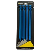 Alpinist Alüminyum 6061 Çadır Kazığı 18 cm Mavi 4'lü - 1