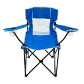 Katlanır Kamp Piknik Sandalyesi - Madfox Harbor - Bardaklıklı - Mavi - 547285 - Taşıma Çantalı - 2