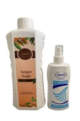 Ersağ Ersağ Argan Şampuan +Saç Bakım Toniği Özel Set - 1
