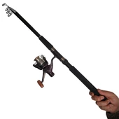 LRF Premium 0202 Balıkçılık Seti (Makina + Kamış) - 1