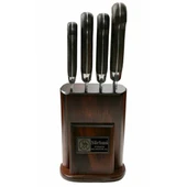 Sürmene Mutfak Bıçağı NO:61502-YM Ahşap Saplı Set - 2