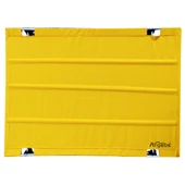 54001 Argeus Katlanabilir Alüminyum Masa /Sarı - 3