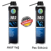 Tunap MP102-103 Set Yağ&Pas Sökücü 400+400 ml - 1