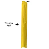 54001 Argeus Katlanabilir Alüminyum Masa /Sarı - 2