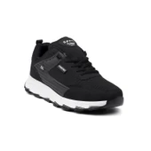 Erkek Siyah Spor Ayakkabı Rahat Yürüyüş Koşu Günlük Sneaker Bağcıklı Hafif Taban thumbnail 2