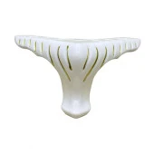 Mobilya Koltuk Ayağı Baza Çekyat Chester Oturma Grubu 12 Cm Altın Çizgili - 1