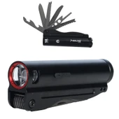 EF017 Şarjlı El Feneri & Çakı Set - 1