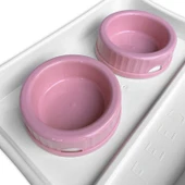 Kedi/Köpek Lüks Mama Seti Pembe - 3