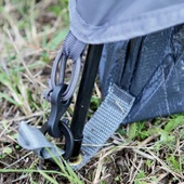 Hannah Tycoon 4 Kişilik Comfort Çadır (Spring Green-Cloudy Gray) 140*300*220 cm - 2