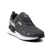 Erkek Füme Spor Ayakkabı Rahat Yürüyüş Koşu Günlük Sneaker Bağcıklı Hafif Taban thumbnail 2