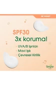 Simple Protect 'n' Glow Üçlü Koruma Etkili Spf30 Nemlendirici Işıltısını Kaybetmiş Ciltlere 40 ml - 5