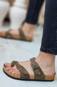indispensablely  Unisex Şık Konforlu Taban Mayari Parmak Arası Günlük Sahil Plaj Dışarı Ev Terliği - 3