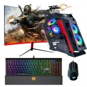 Dragos DRx791 Ryzen 5 3600 16GB Ram 256GB NVMe 4GB GTX1050Ti 27 inç Curved Oyun Bilgisayarı - 1