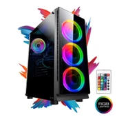 Turbox Tx90 i5 3470 16GB 256GB SSD 1TB HDD 4GB Ekran Kartı 23.8'' Curved Masaüstü Oyun Bilgisayarı thumbnail 3