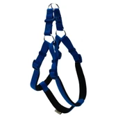 Doggie Konfor Dokuma Ronin Göğüs Tasması Royal Blue 2.0*55-65 cm (DSGT L) thumbnail 1