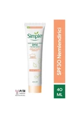 Simple Protect 'n' Glow Üçlü Koruma Etkili Spf30 Nemlendirici Işıltısını Kaybetmiş Ciltlere 40 ml - 1