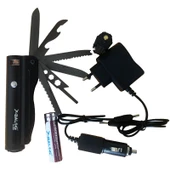 EF017 Şarjlı El Feneri & Çakı Set - 2