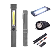 Argeus Mıknatıslı Pilli El Feneri Gri V171 thumbnail 1