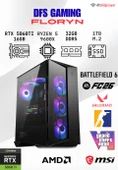 DFS GAMING FLORYN RYZEN 5 9600X-B650M-RTX 5060 TI 16GB-32GB DDR5 RAM-1TB M.2 SSD-OYUNCU BİLGİSAYARI thumbnail 1