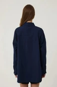 Quzu Oversize Kadın Gömlek - 5