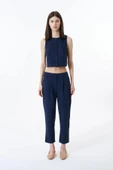 Quzu Kemer Detaylı Kadın Pantolon - 1