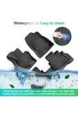 WEHHLER SEAT LEAON(OTOMATİK) 2020-2021-2022-2023-2024-2025 4D CARBON DESEN PREMIUM PASPAS - 4