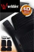 WEHHLER Volvo XC40 2017-2023 Havuzlu Yumuşak Kesilebilir Kaliteli Paspas thumbnail 6