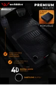 WEHHLER Mazda MX-5 1998-2005 Havuzlu Yumuşak Kesilebilir Kaliteli Paspas - 3