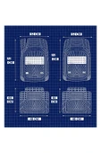 Beka52 Volkswagen New Beetle 2003 4D Havuzlu Yeni Nesil Universal Paspas Krom Gri - 5