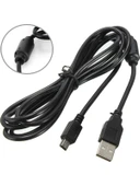 Sony Ps3  Oyun Kolu Controller Joystick Playstation 3 Charcing Usb Şarj Kablosu thumbnail 3