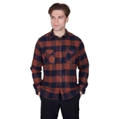 Alpinist Felder Erkek Ekose Outdoor Gömlek Tarçın (600601) thumbnail 1