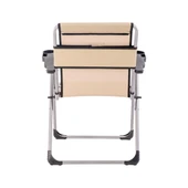 Katlanabilir Piknik ve Kamp Sandalyesi - Bardaklıklı - Rock - Sahra (A-12)- 140KG Taşıma - 4