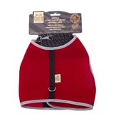 Cattie Havalı Dokuma Kedi Göğüs & Gezdirme Takımı Kırmızı 1*25-35 cm - 2