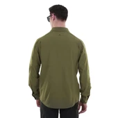 Alpinist Tegus Uzun Kollu Erkek Gömlek Haki (600701) - 3