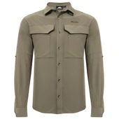 Alpinist Natriks Uzun Kollu Erkek Gömlek Sand (600702) - 1