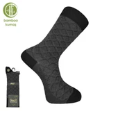 Pro Çorap G.Poti Bambu Erkek Çorabı Antrasit (17005-R4) thumbnail 1