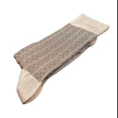 Pro Çorap Rambutan Modal Erkek Çorabı Bej (18132-R8) - 3