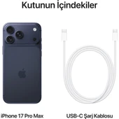 Apple iPhone 17 Pro Max 256 GB Lacivert Cep Telefonu (Apple Türkiye Garantili) thumbnail 9
