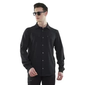 Alpinist Tegus Uzun Kollu Erkek Gömlek Siyah (600701) - 1