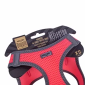 Doggie Havalı Dokuma Reflektörlü Küçük Irk Göğüs Tasması Pembe 30-34 cm (ARG-XS) - 3