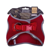 Doggie Havalı Dokuma Reflektörlü Küçük Irk Göğüs Tasması Red 38-44 cm(ARG-M) - 2