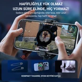 Coofbe 6000 RPM Turbo Fan RGB Işıklı Ultra Hafif Telefon Soğutucu Radyatör Tüm Telefonlara Uyumlu thumbnail 8