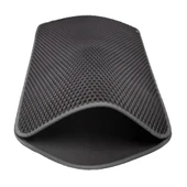 Cattie Altıgen Kum Toplayıcı Fonksiyonel Kedi Paspası Gri 37*50 cm - 3