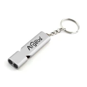 Argeus Anahtarlıklı Alüminyum Acil Durum Düdüğü Gümüş - 1